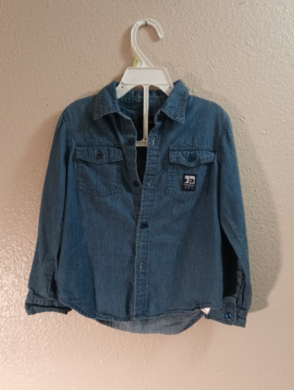 Joe's Jeans Boys Chambray Denim Button-Up Shirt